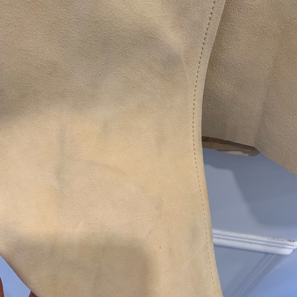 NWT Chloe Runway Suede Asymmetric mini skirt. Size 38 (Medium) - Picture 9 of 15